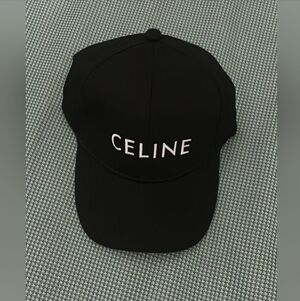 Black Celine Cap